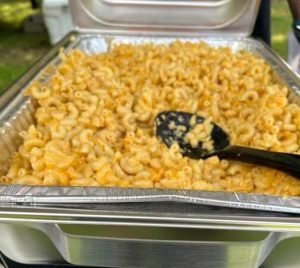 Baked Premium Mac 'n 3 Cheeses catering event