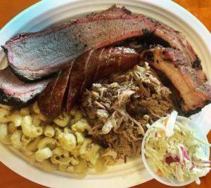 The Works BBQ Plate Hottsmoke Take out