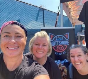 Event catering team at Free Jacks Veterans Stadium Quincy